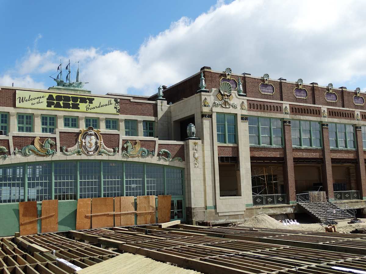 Boardwalk Under Construction by Mary O'Malley-Joyce, Image 1.
