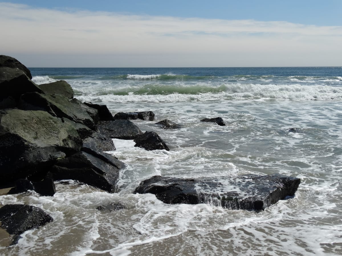 Asbury Jetty by Mary O'Malley-Joyce 