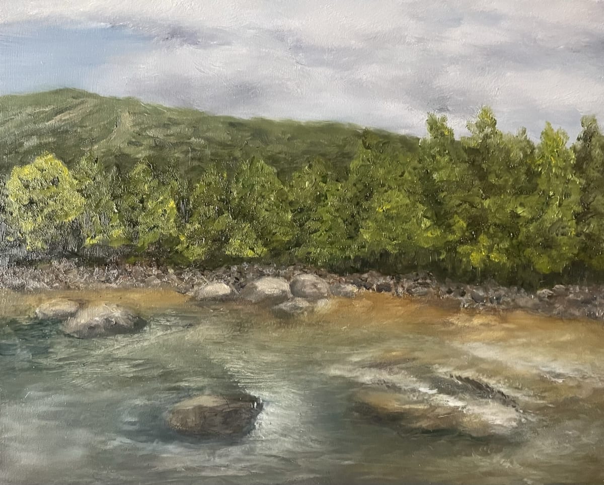 Torrid Summer River - White Mountains by Mary O'Malley-Joyce 
