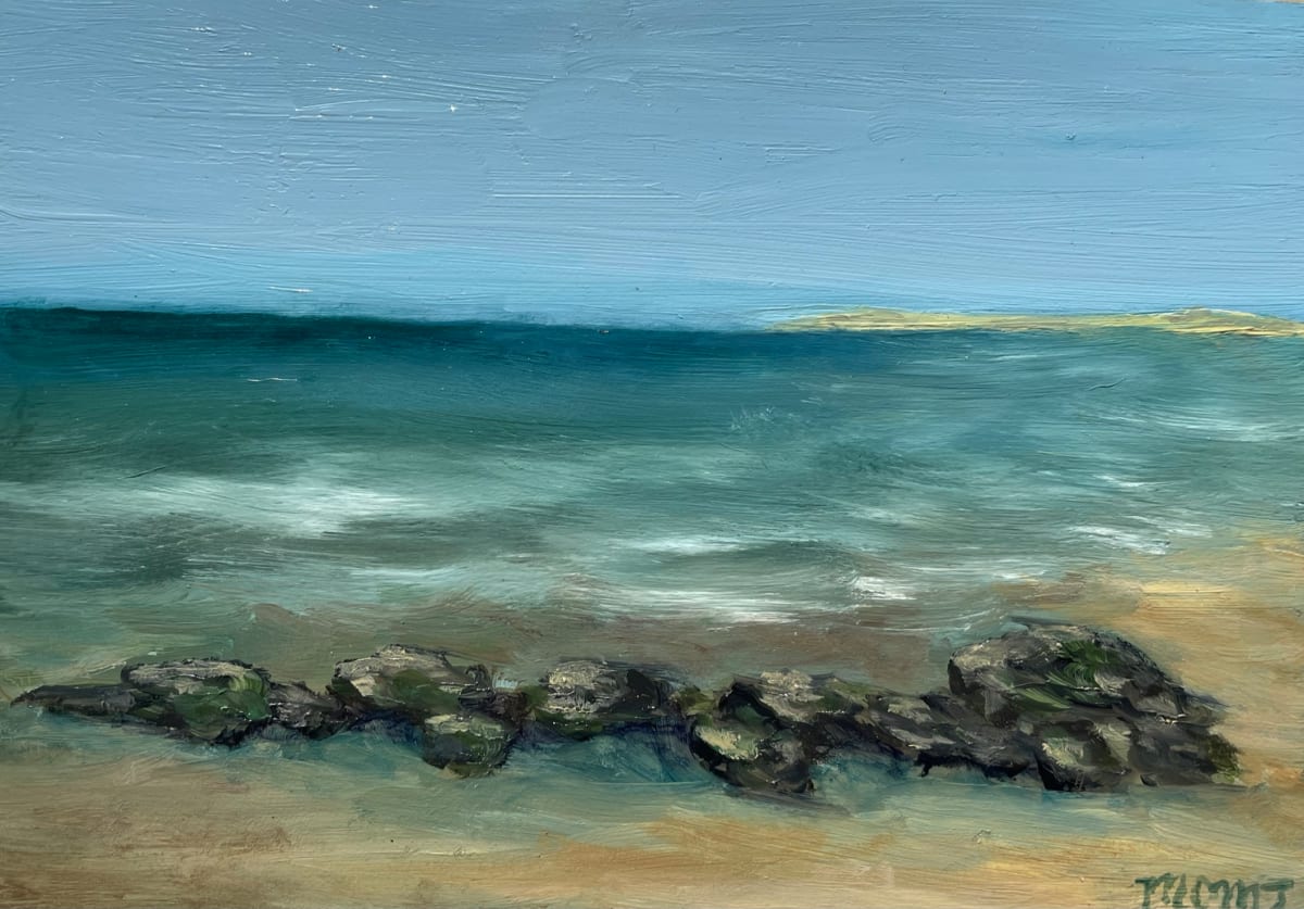 Holgate Ocean Jetty by Mary O'Malley-Joyce 