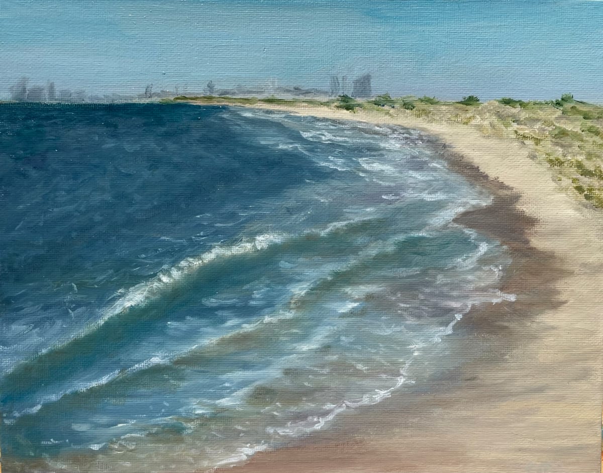 View of Atlantic City from Holgate by Mary O'Malley-Joyce 
