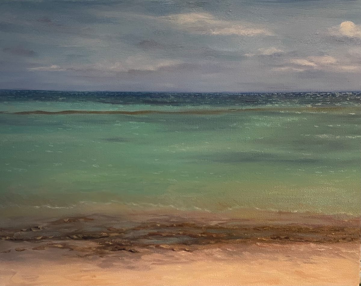 Caribbean Beach by Mary O'Malley-Joyce 