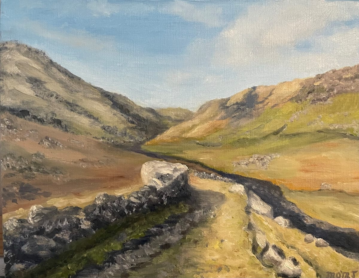 Glanrastel valley in Co Kerry by Mary O'Malley-Joyce 