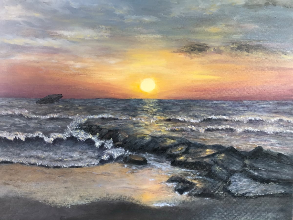 Cape May Sunset by Mary O'Malley-Joyce, Image 1.