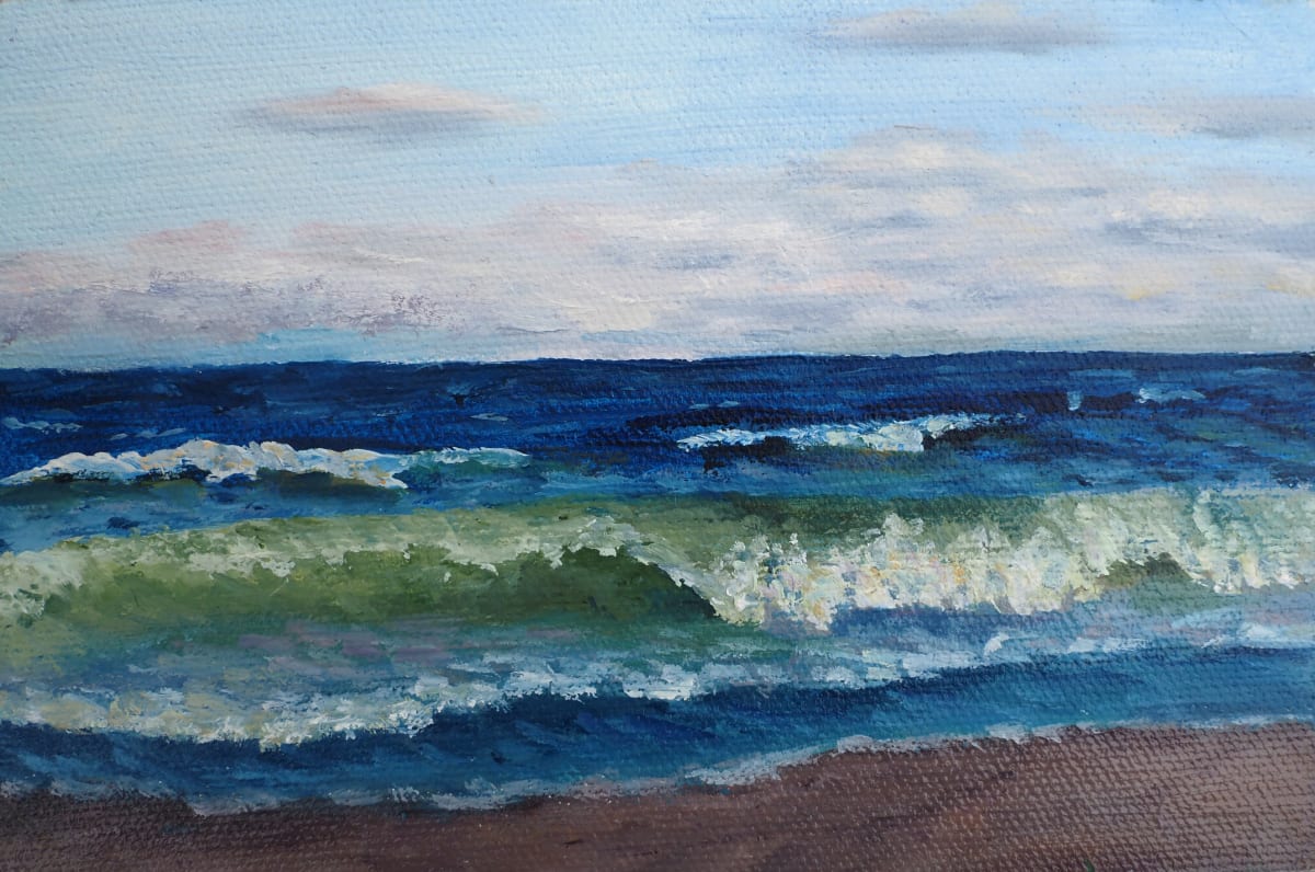 Island State Park Beach Rollers - 2 by Mary O'Malley-Joyce, Image 2.