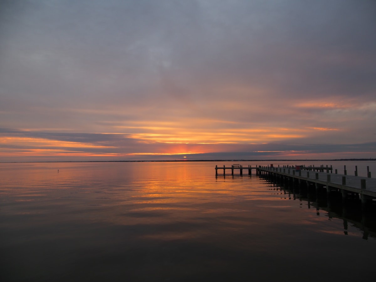 Barnegat Bay Sunset, Image 1.