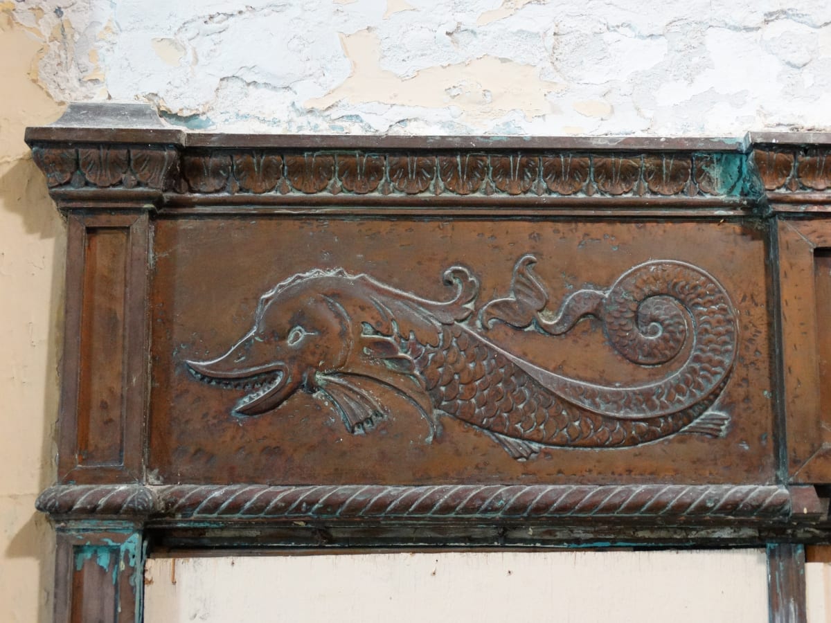 Cooper Fish Building Detail by Mary O'Malley-Joyce 