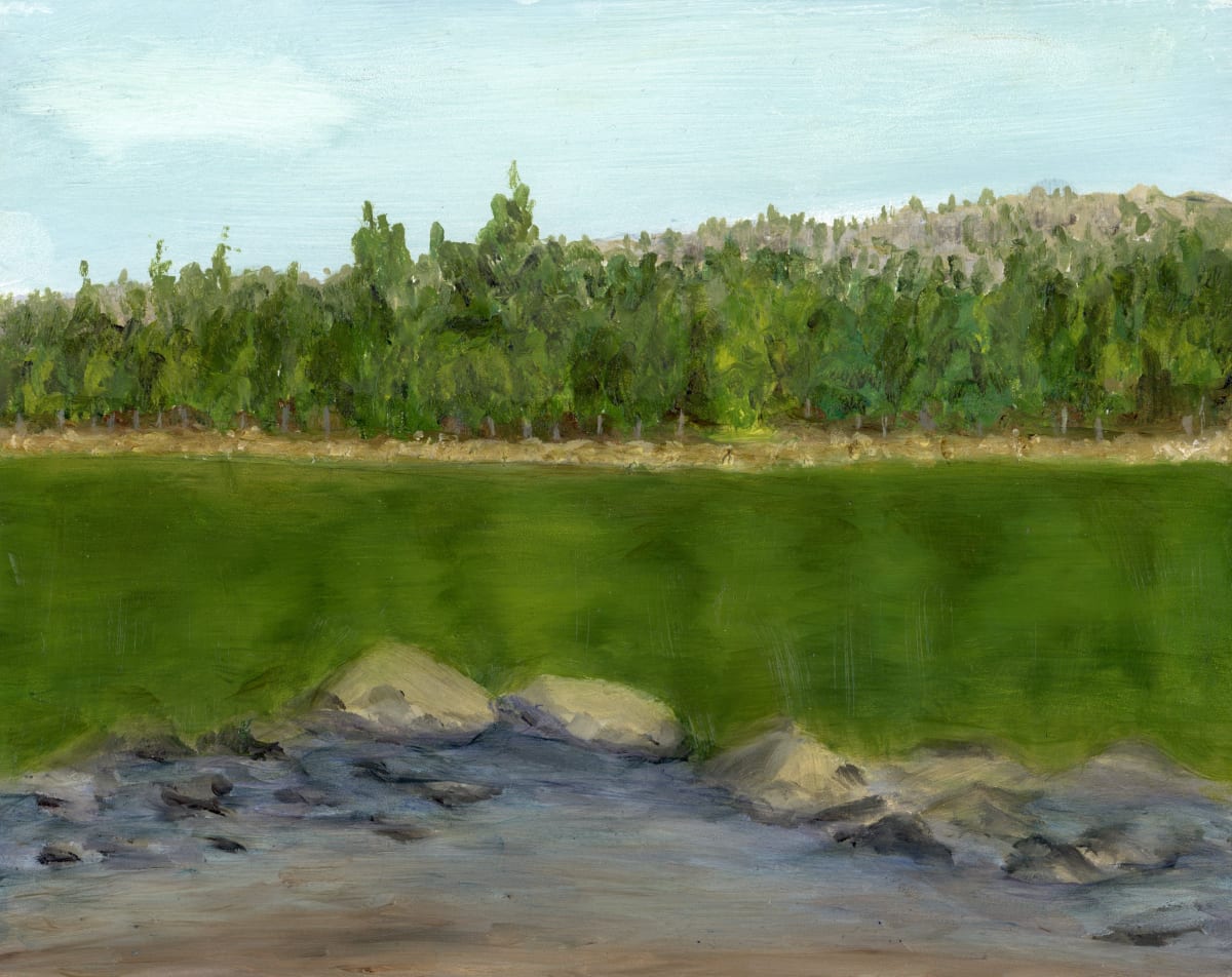 Jordon Pond Summer by Mary O'Malley-Joyce 