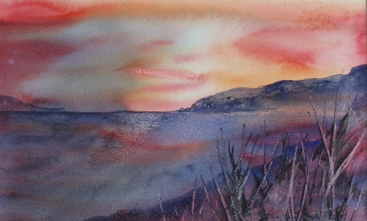 Sunset over the Cliffs  Image: Sunset over the Cliffs