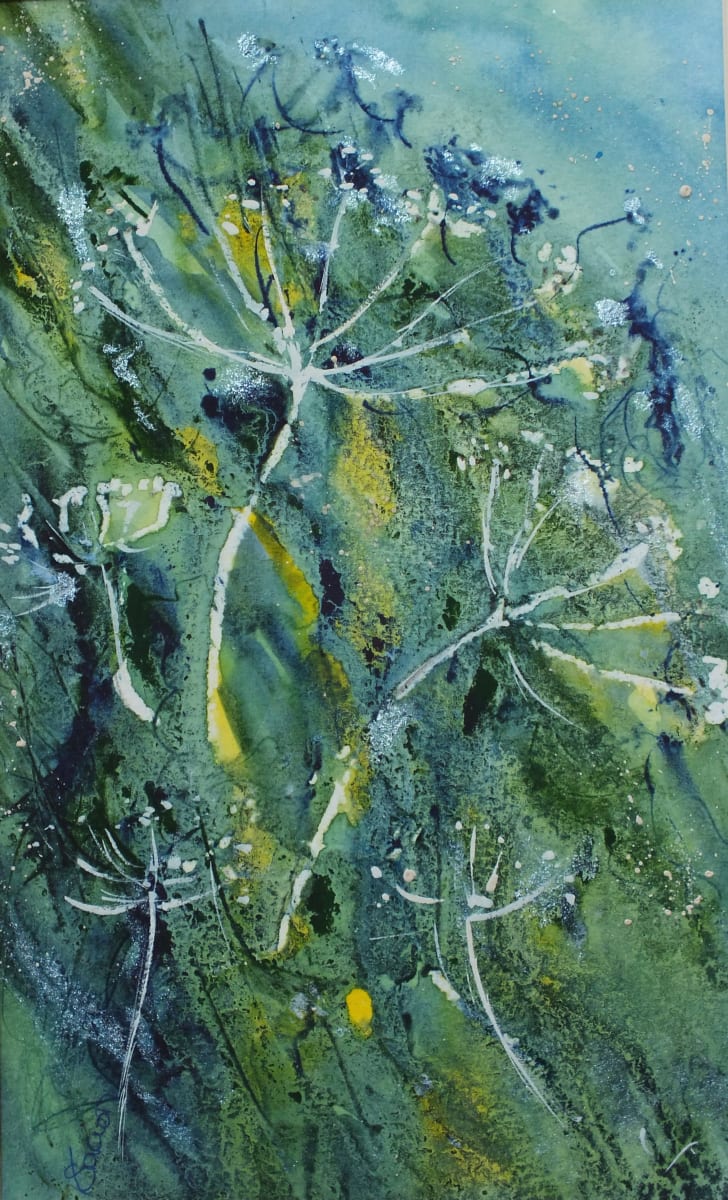 Seedheads in Blue  Image: Seedheads in Blue