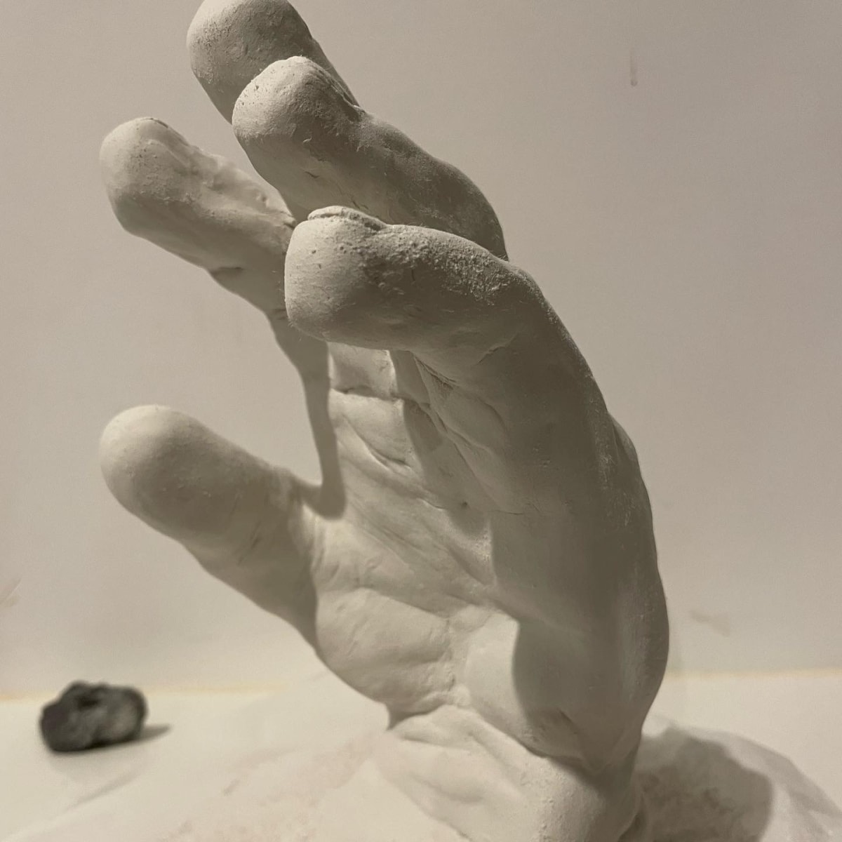 ‘My Father’s Hands’ Hand Sculpture - In progress by Hayley 