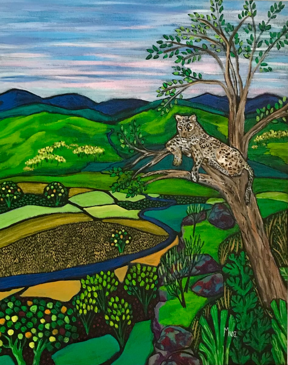 Leopard's World by Sharon Mroz  Image: "Leopard's World" by Sharon Mroz
