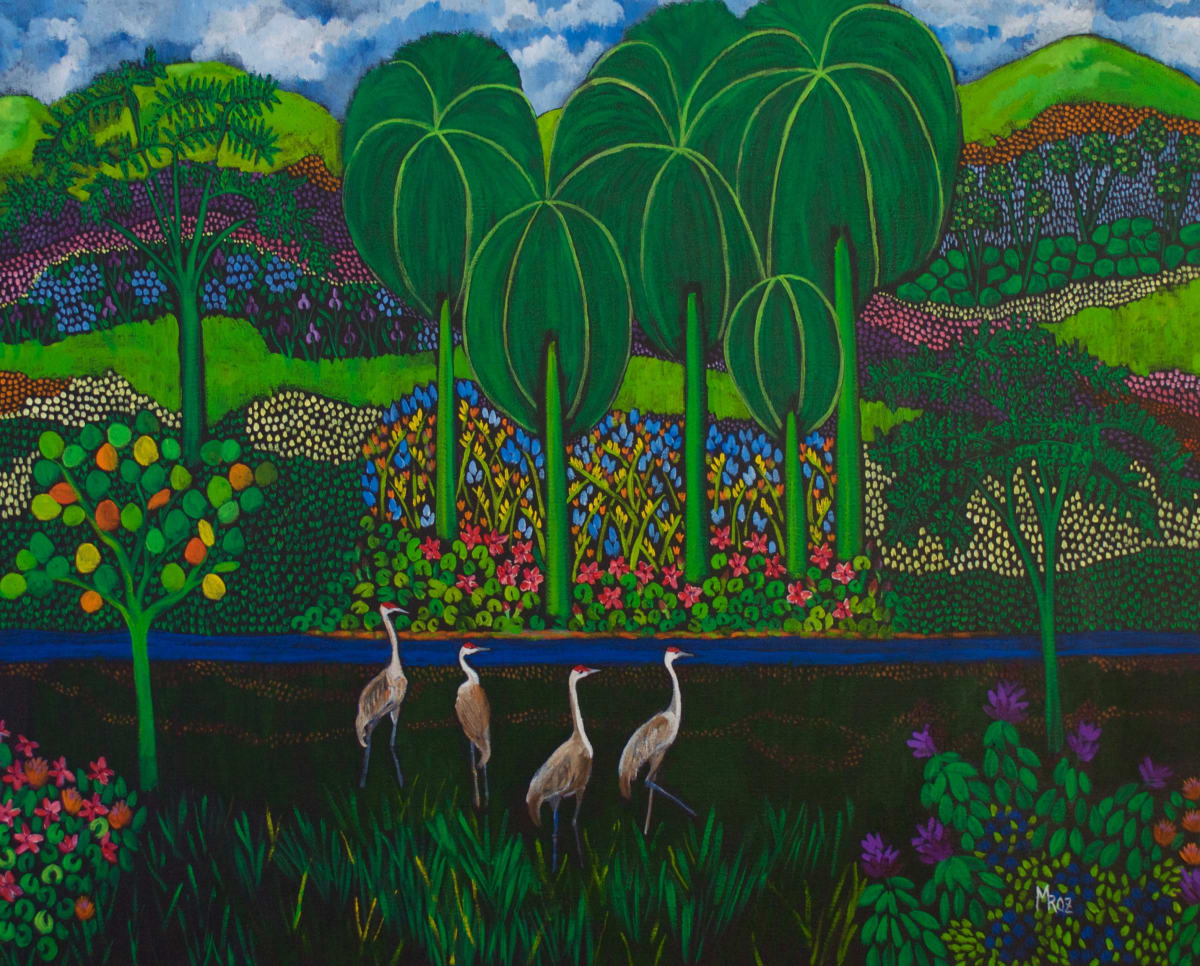 Crane Walk by Sharon Mroz  Image: "Crane Walk" by Sharon Mroz