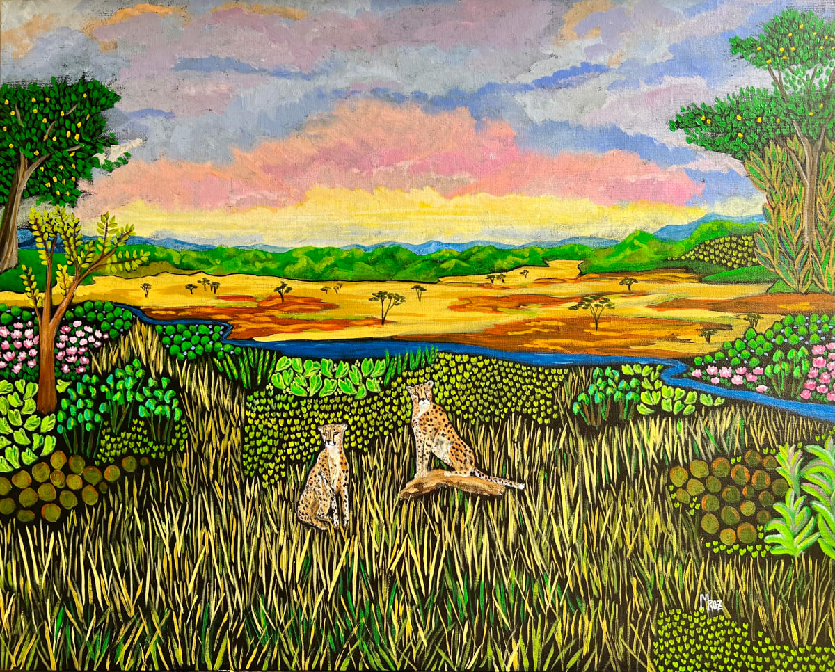 Sunset on Savannah by Sharon Mroz  Image: "Sunset on Savannah" by Sharon Mroz