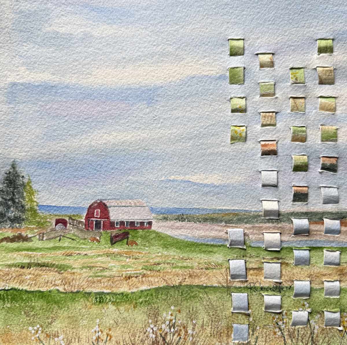 Fields in Fragments by Rosalynd Coulter Semple, Image 1.