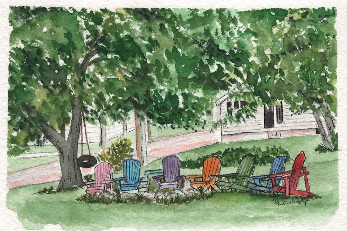 Where We Gathered by Rosalynd Coulter Semple, Image 1.