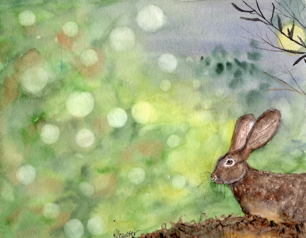 Juniper Hare by Rosalynd Coulter Semple 