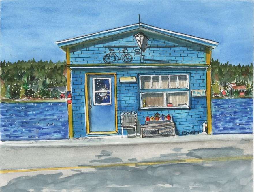 Lower LaHave, NS by Rosalynd Coulter Semple 