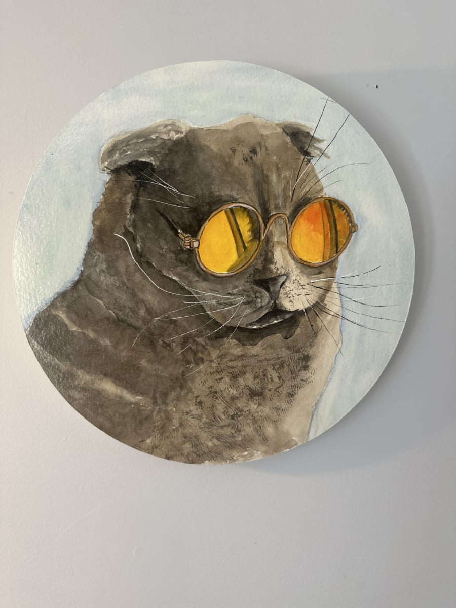 Phat Cat by Rosalynd Coulter Semple 