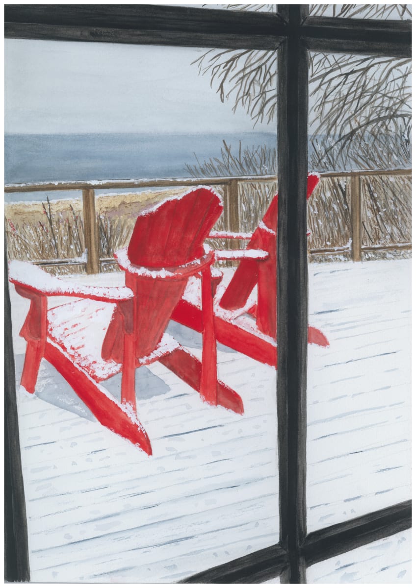Spring Awaits by Rosalynd Semple 