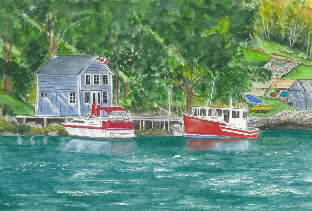 Hackett's Cove by Rosalynd Coulter Semple, Image 1.