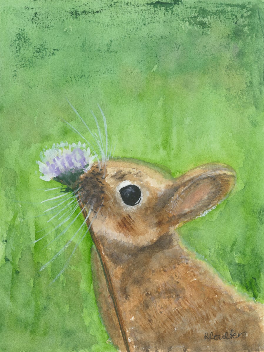 Smell the Flowers by Rosalynd Coulter Semple 