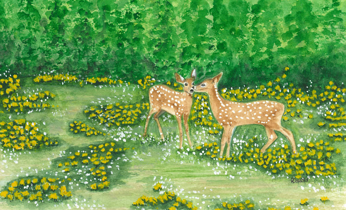 Twins by Rosalynd Coulter Semple, Image 1.