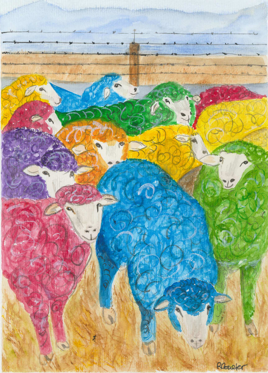 Woolies by Rosalynd Coulter Semple Artwork Archive