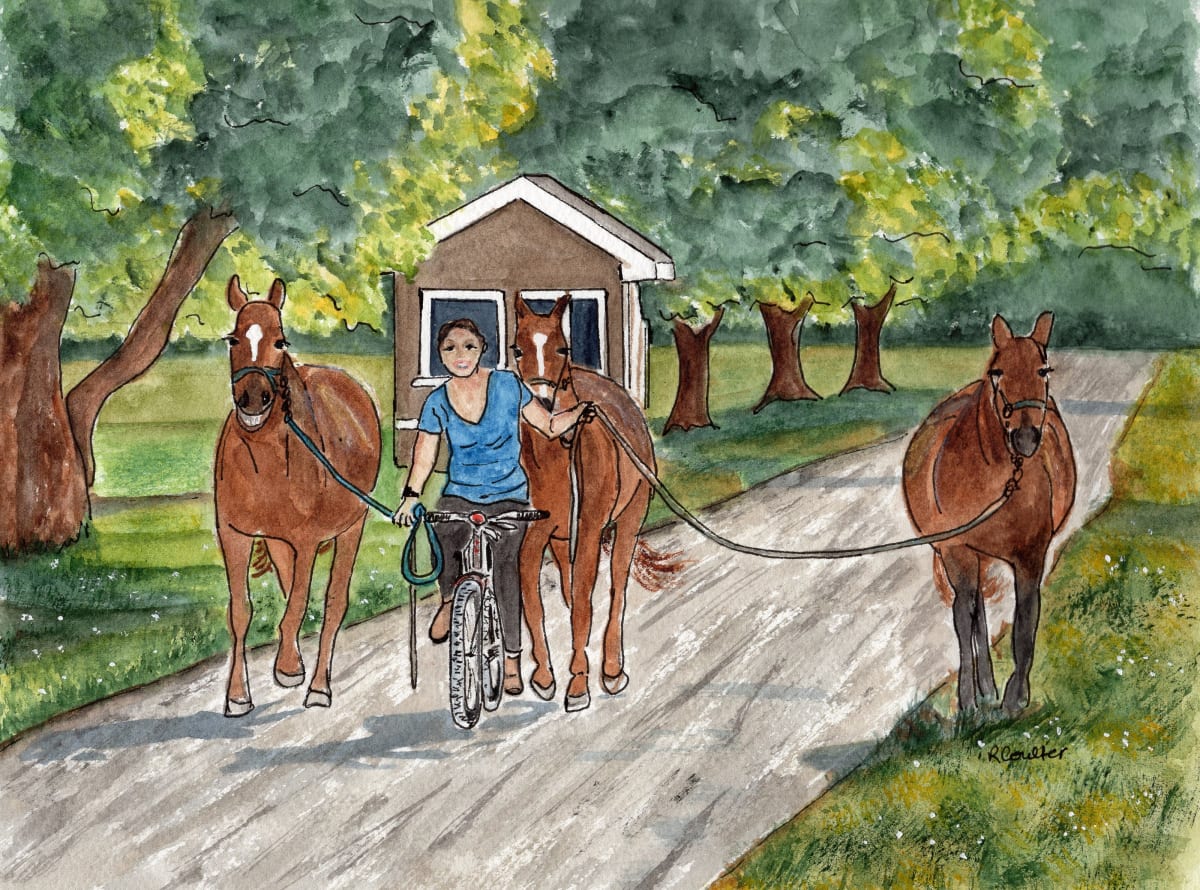 Work or Play? by Rosalynd Coulter Semple, Image 1.