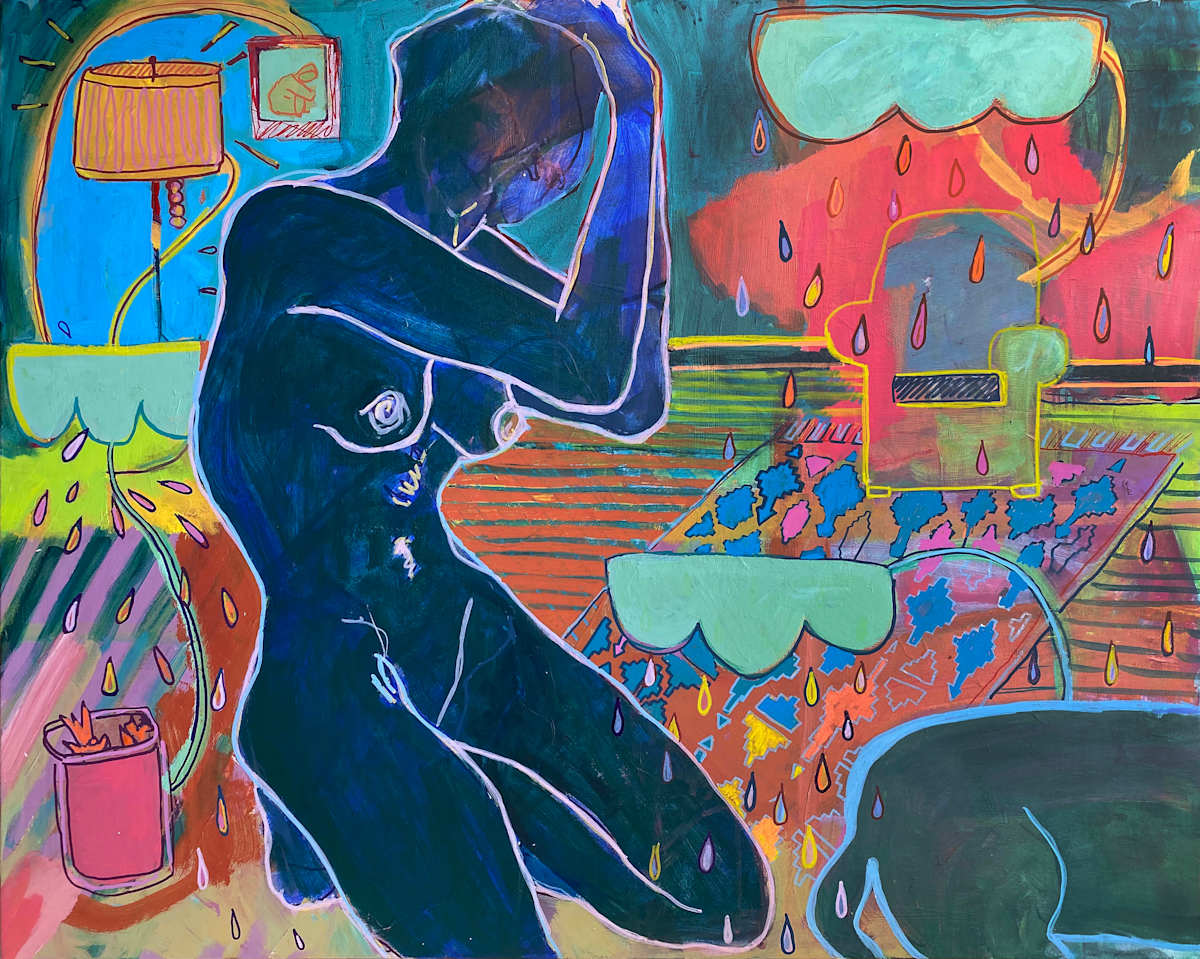 Quarantine No. 60 by Caroline Burdett 