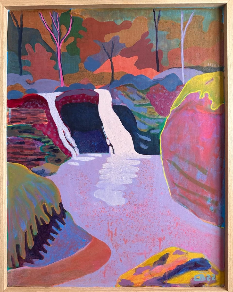 Summer Waterfall by Caroline Burdett, Image 5.