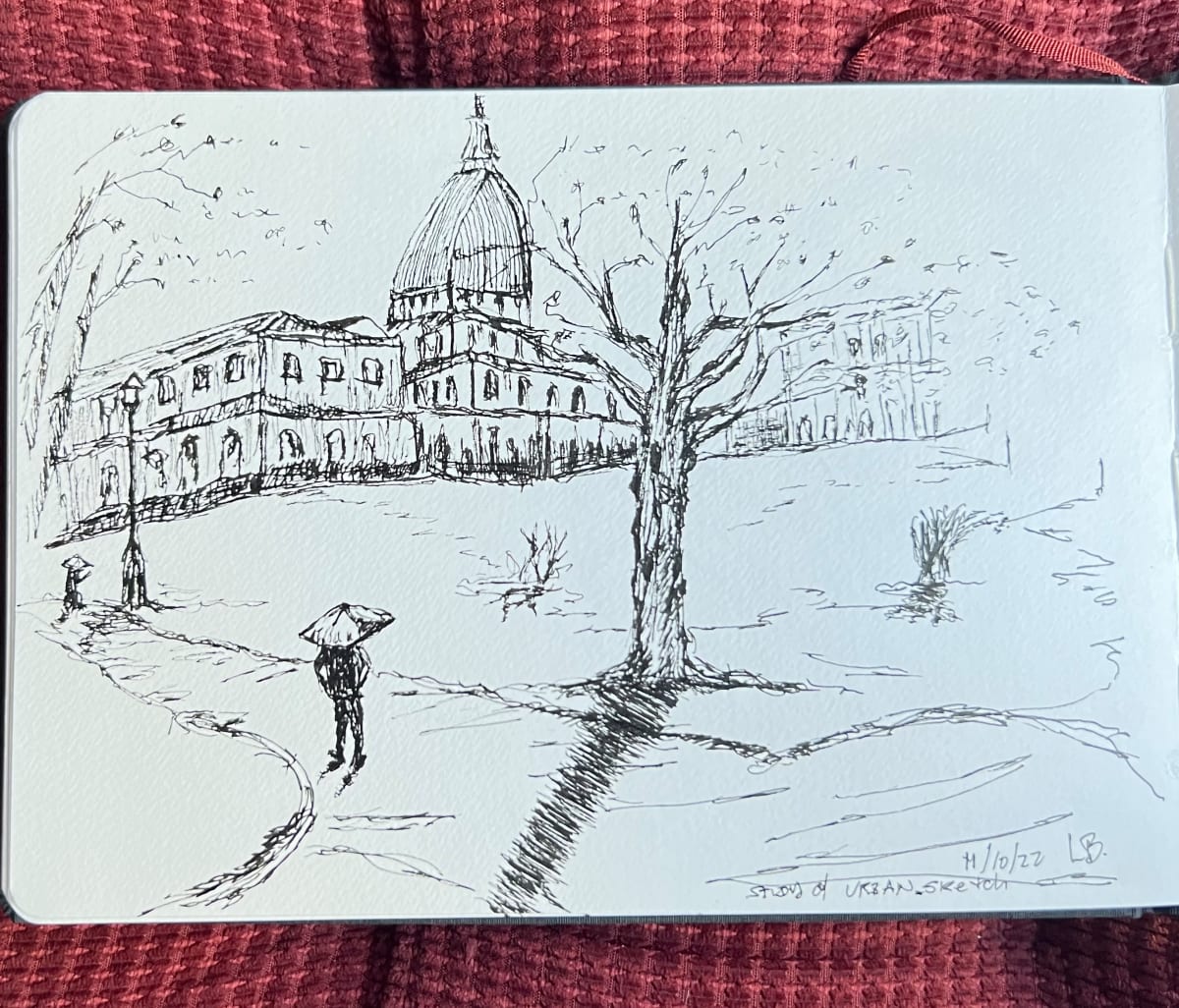 Capital in Winter NEW by Lon Bender 
