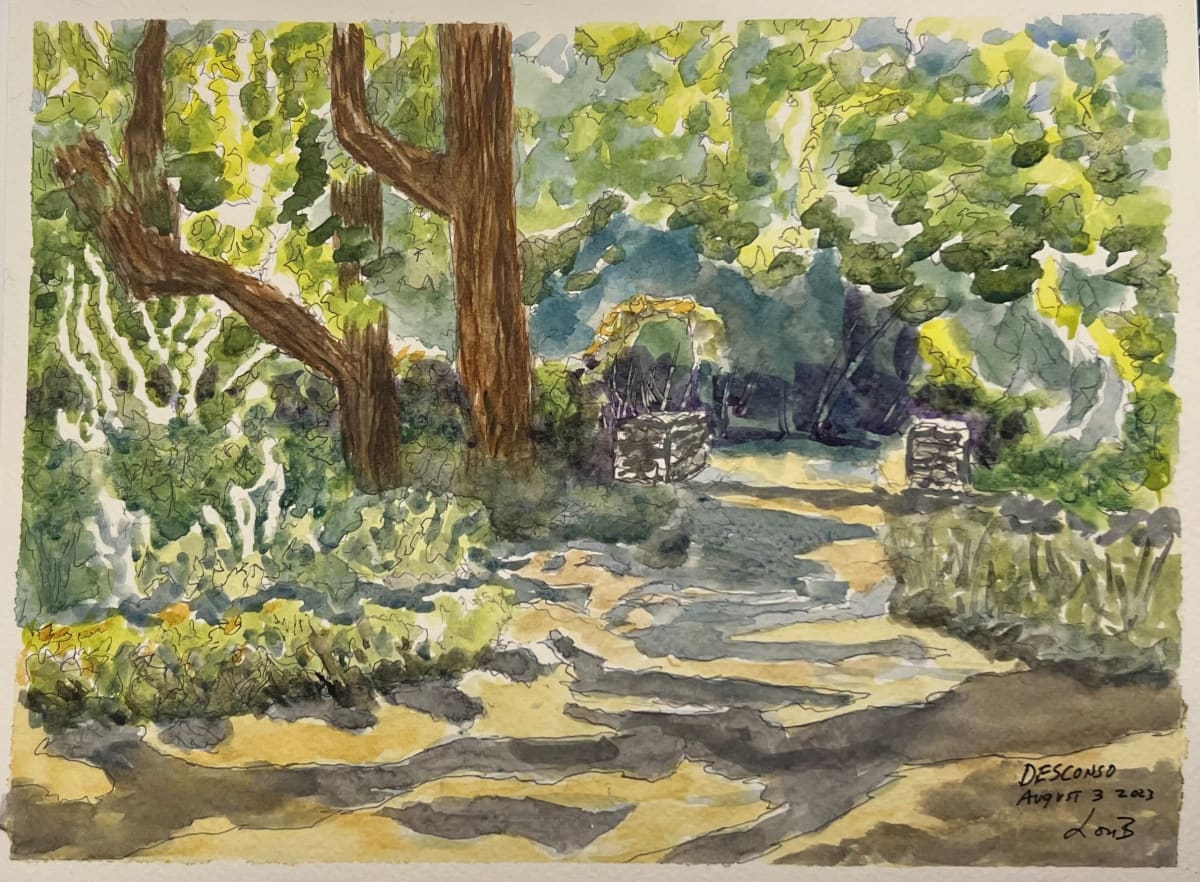 Descanso Garden in August by Lon Bender, Image 1.