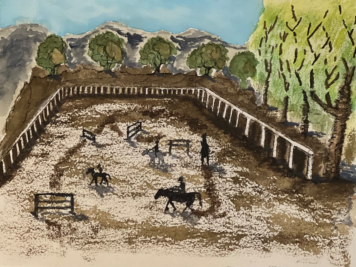 Horses and Riders Training by Lon Bender, Image 5.