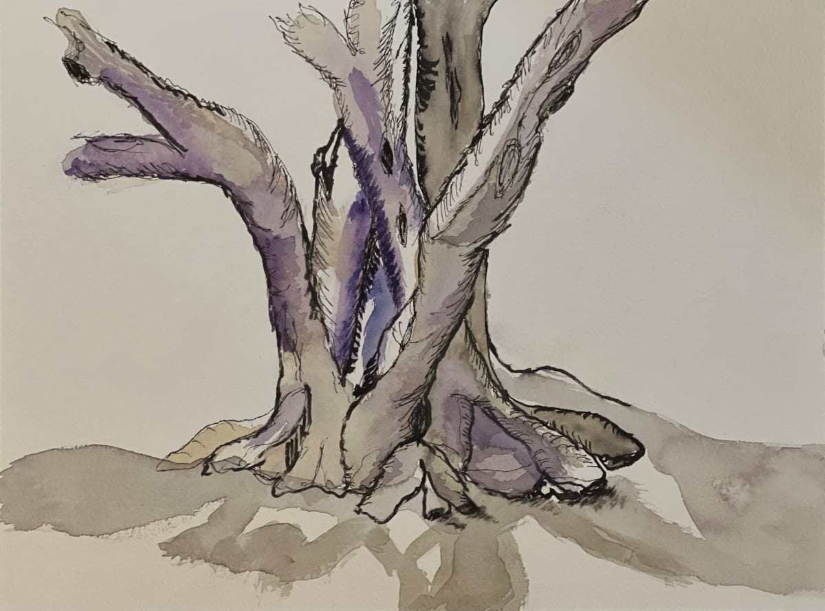 Tree Abstract one by Lon Bender 