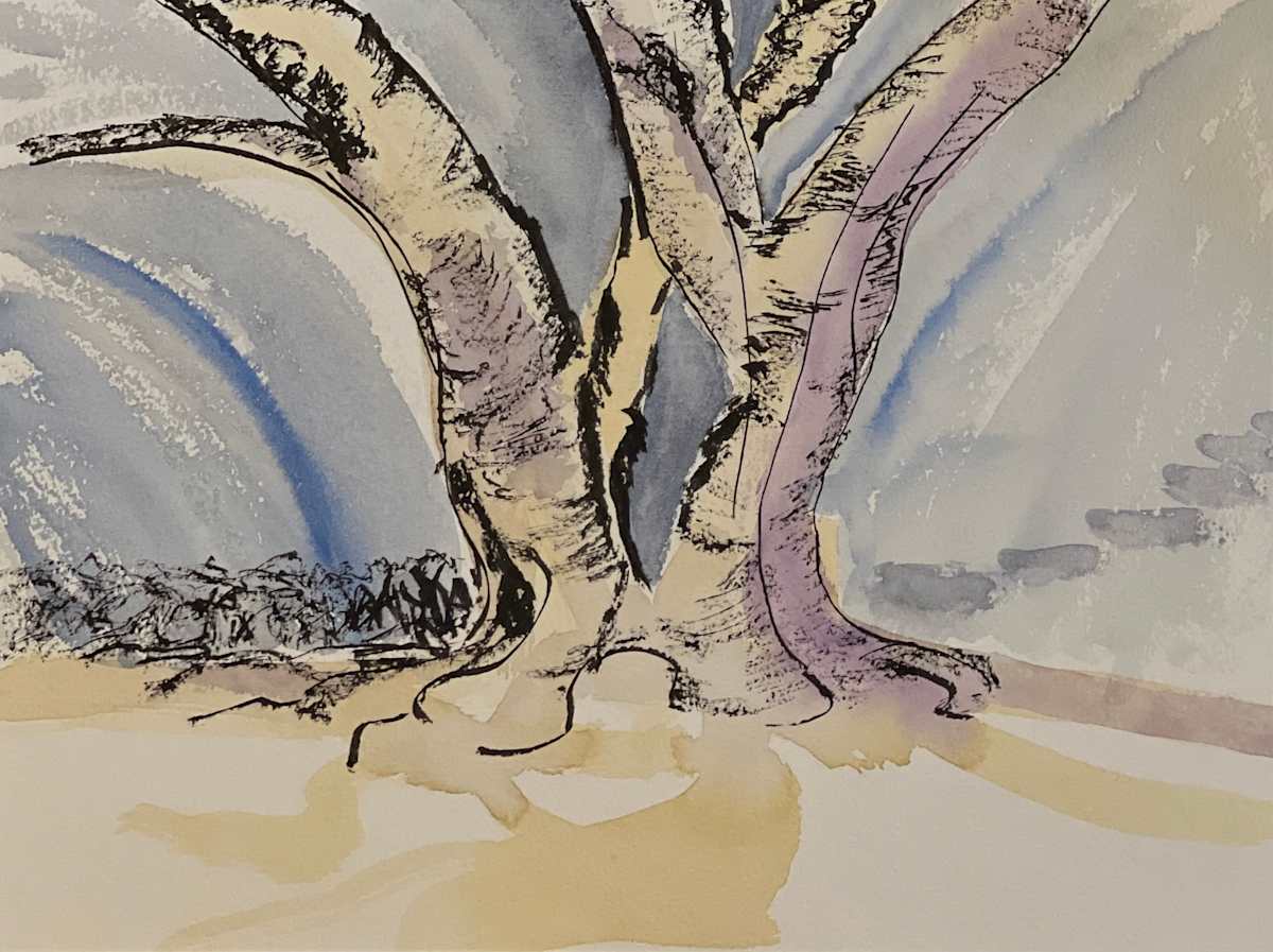 Tree Abstact two by Lon Bender, Image 2.