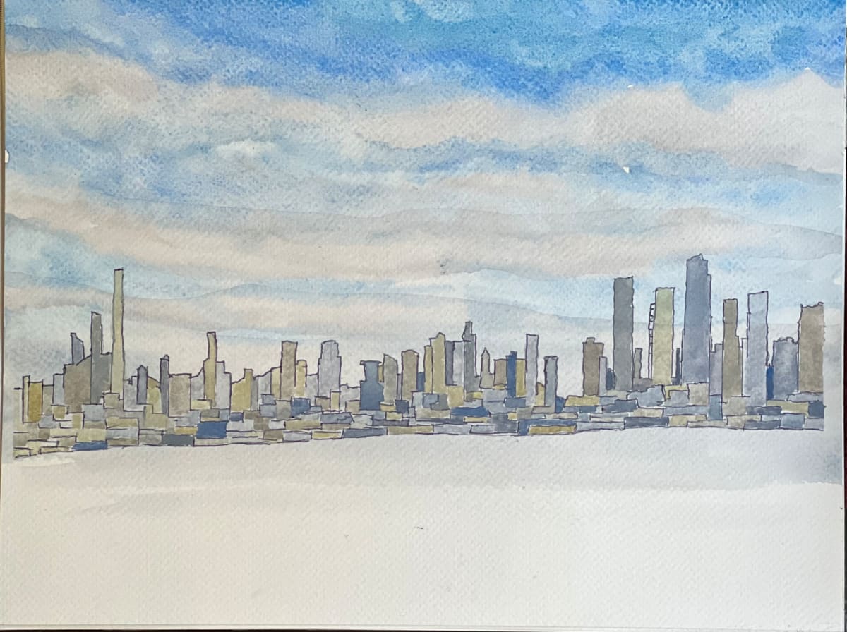 Manhattan Skyline by Lon Bender, Image 1.