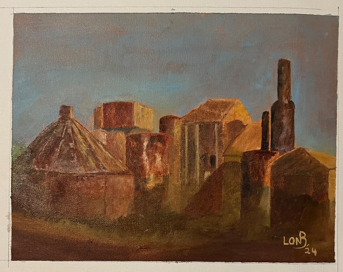 Abandoned Sugar Mill Kaloa by Lon Bender 