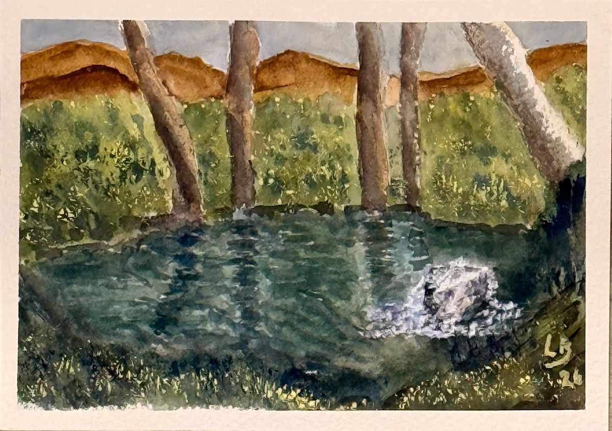 Barrett Pond by Lon Bender, Image 1.