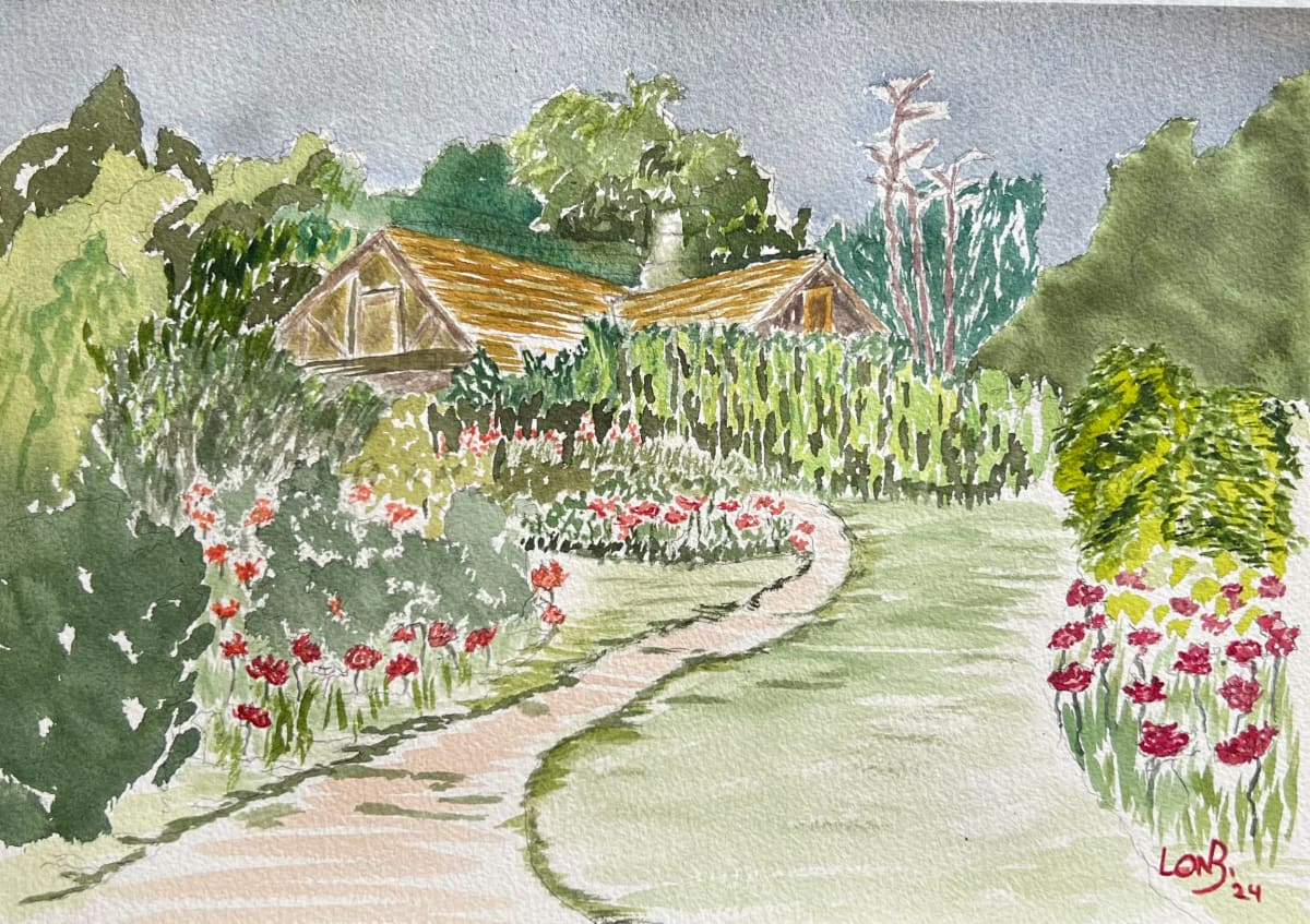 Hidden House in the Garden by Lon Bender, Image 1.