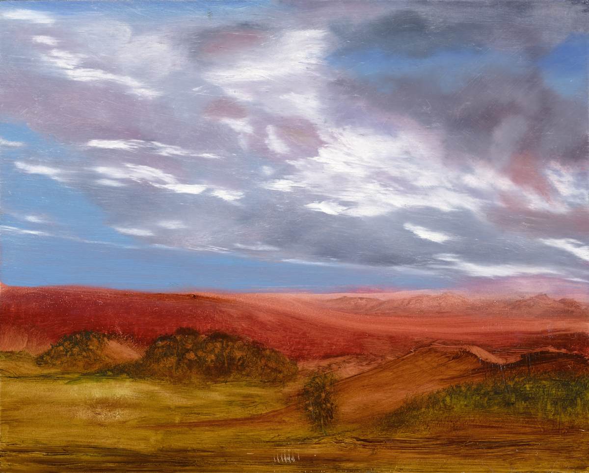 The Red Mountains Range by Lon Bender 