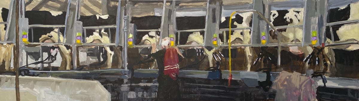 Carousel milking by Philine van der Vegte 