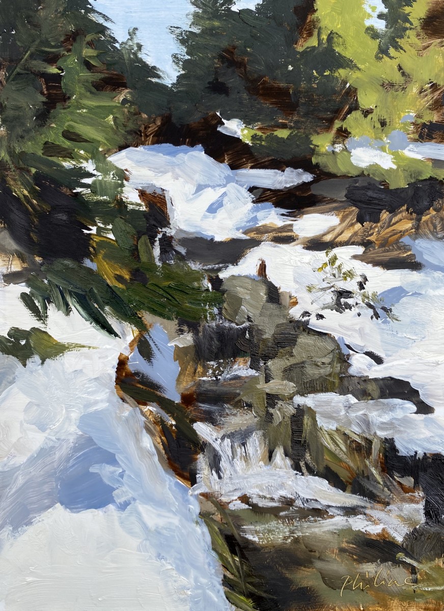 Snow stream by Philine van der Vegte 