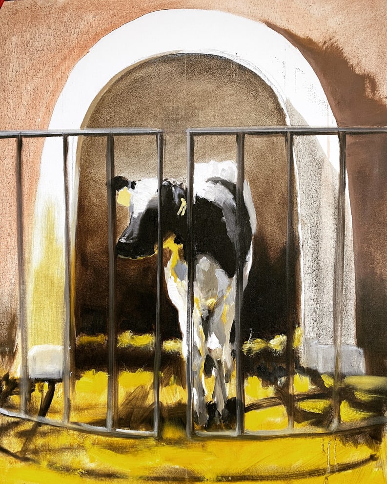 Calf study IV by Philine van der Vegte 