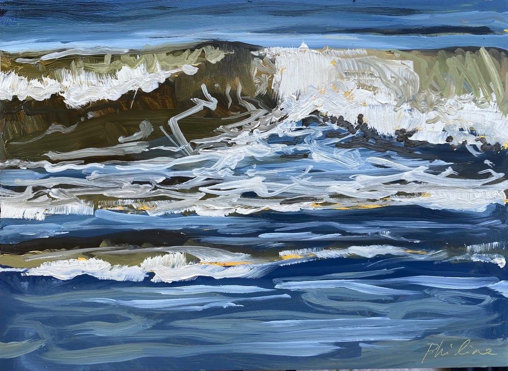 Seventh wave by Philine van der Vegte 
