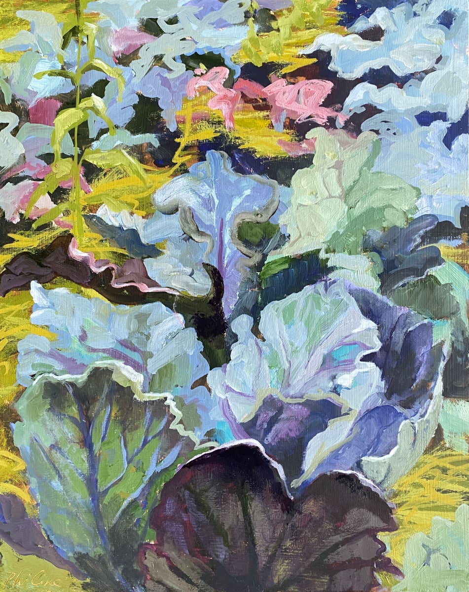 Red cabbages by Philine van der Vegte 