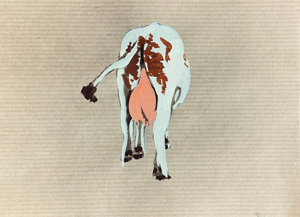 The way a cow walks (animation) by Philine van der Vegte 