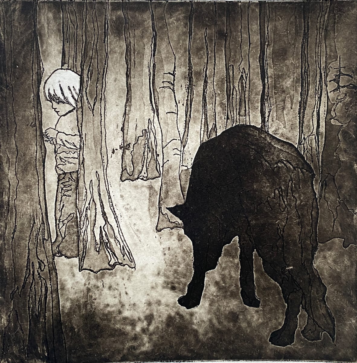 Lost in the woods by Philine van der Vegte 