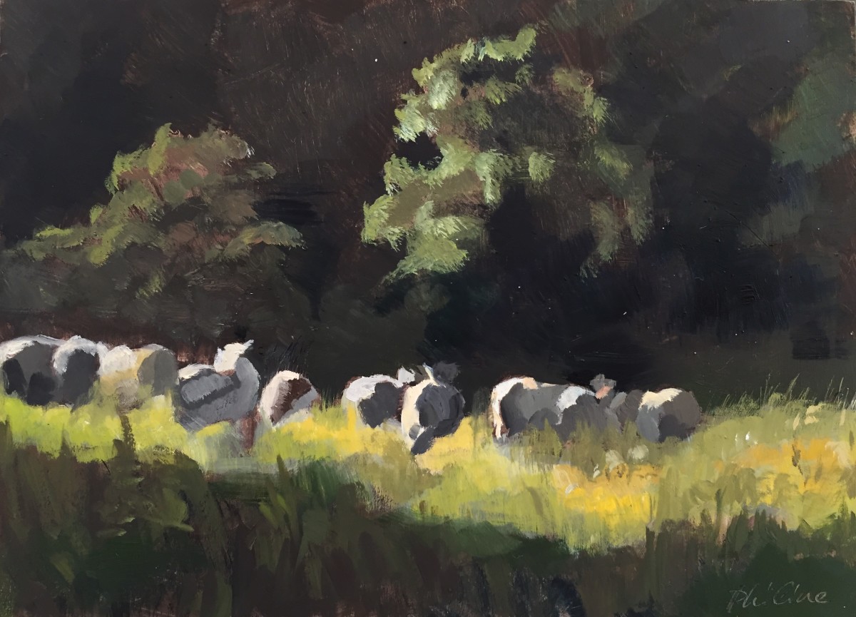 Sheep at Greenfort by Philine van der Vegte 