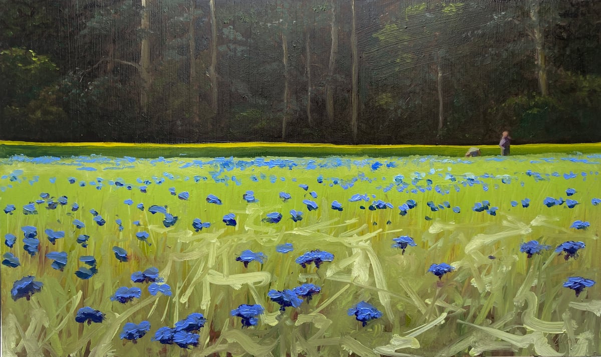 Cornflowers by Philine van der Vegte 